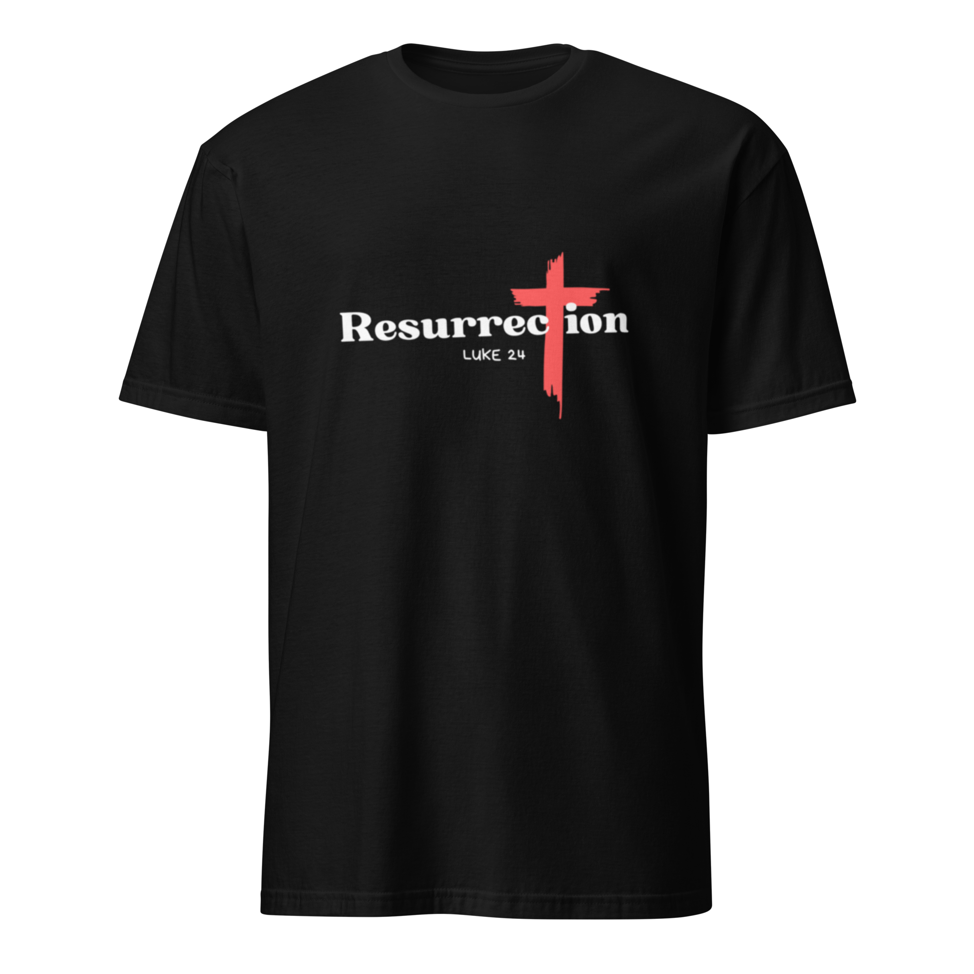 Resurrection Luke 24 Minimalist Christian Shirt | Premium Unisex Tee by Amadeo Clothing